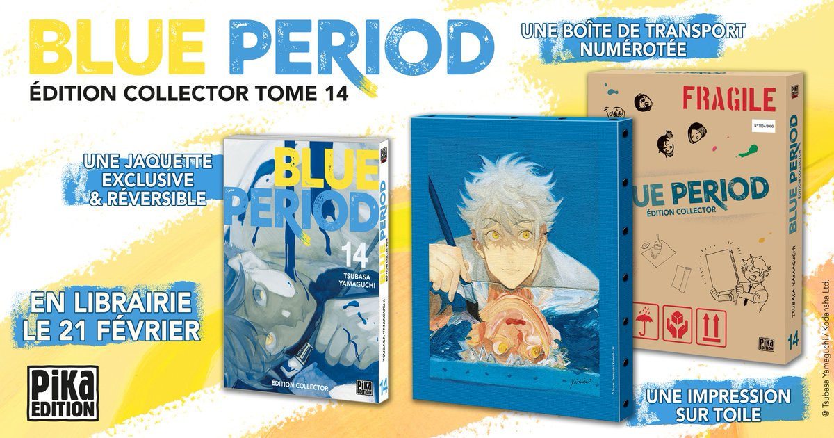 Blue Period Volume 14 Édition Collector