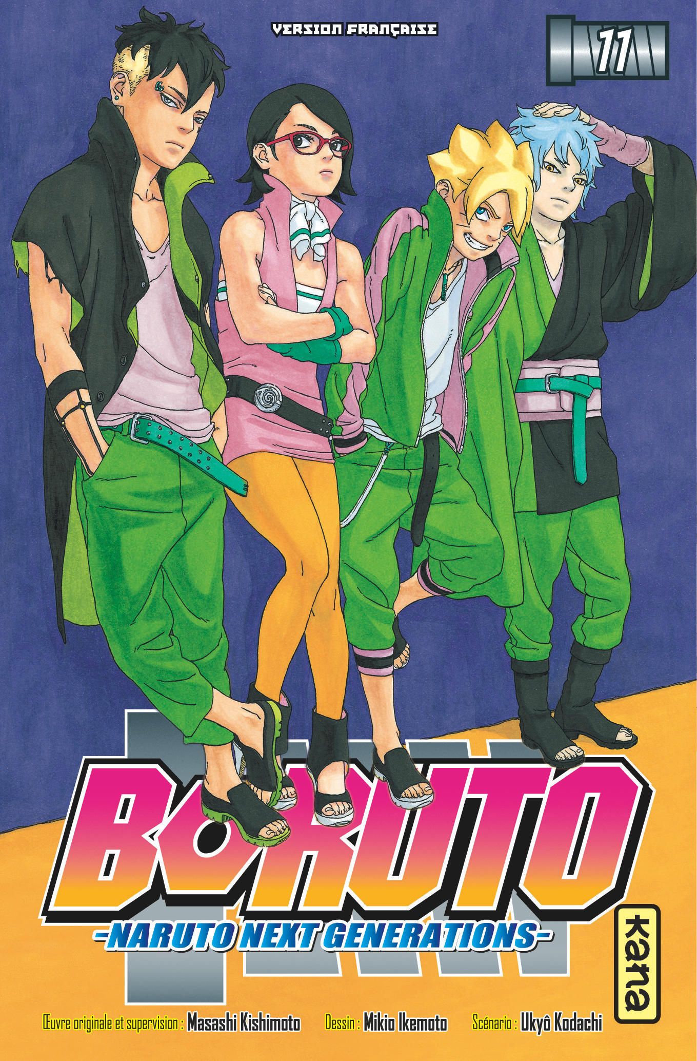 JAPAN Naruto Spin-Off Manga LOT: Boruto Saikyo Dash Generations vol.1~4  Complete