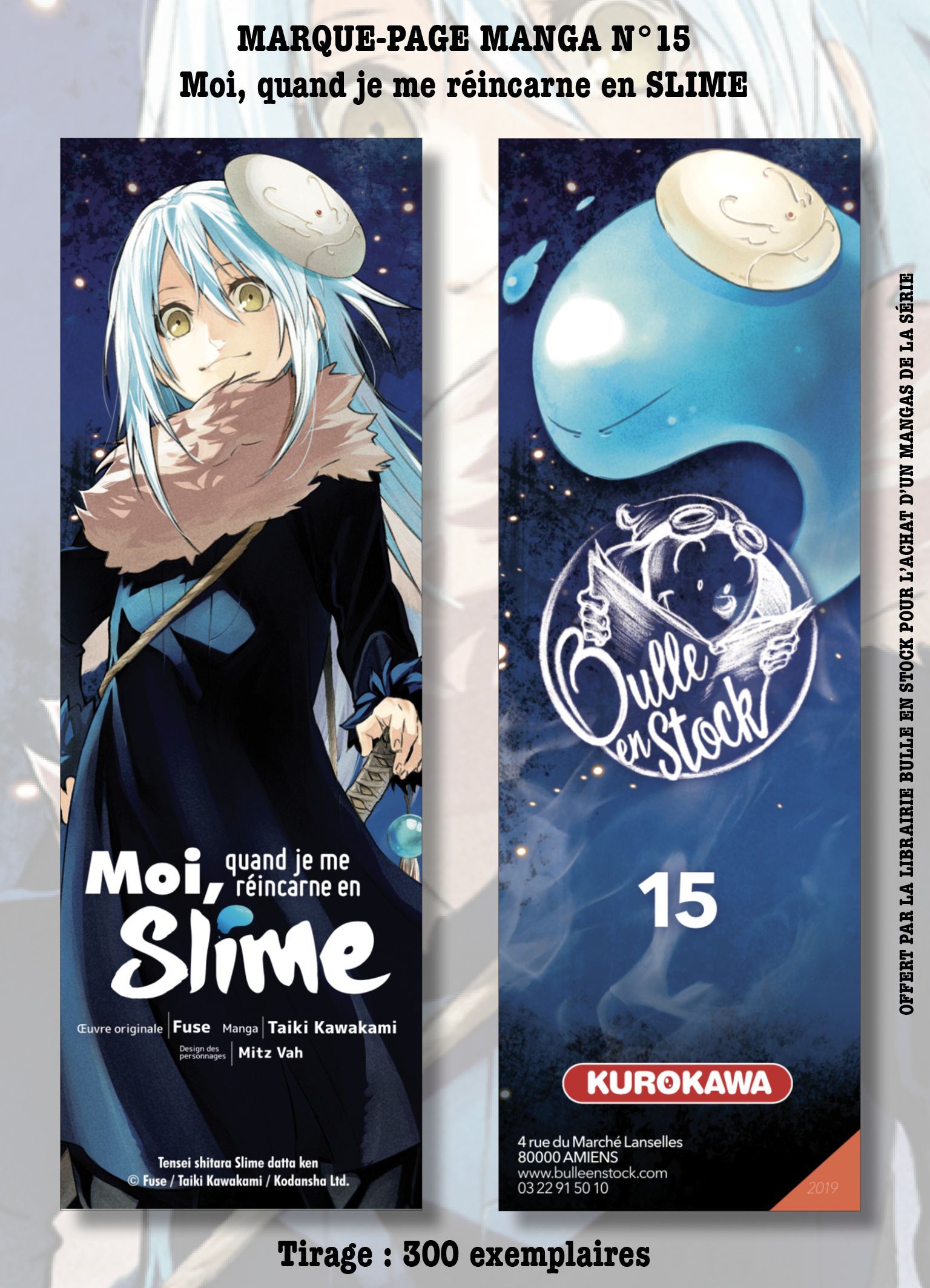 Manga - Manhwa - Marque-pages - Bulle en Stock Vol.15