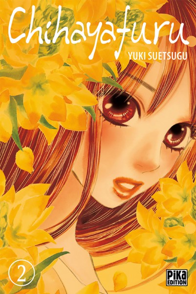 Couverture du deuxième volume de Chihayafuru chez Pika