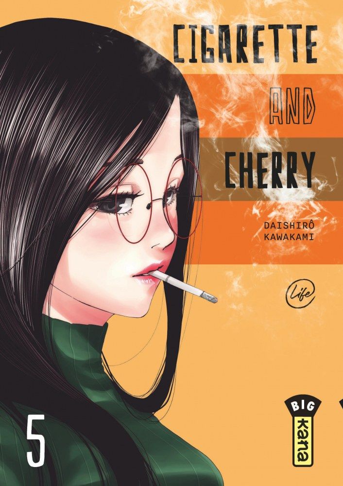 Sortie Manga au Québec JUILLET 2021 Cigarette-cherry-tome-5-kana