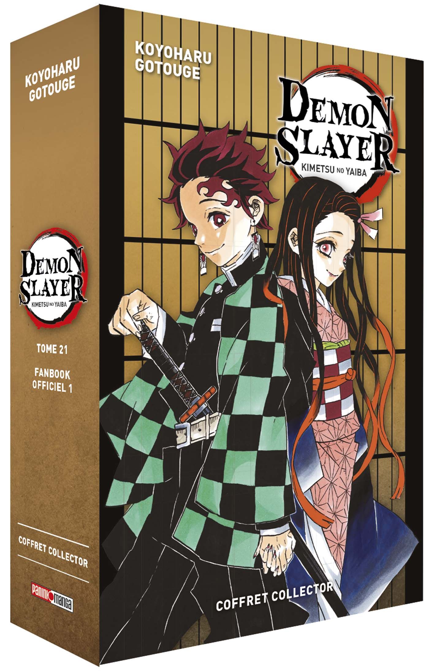 Demon Slayer - Coffret T21 + Fanbook