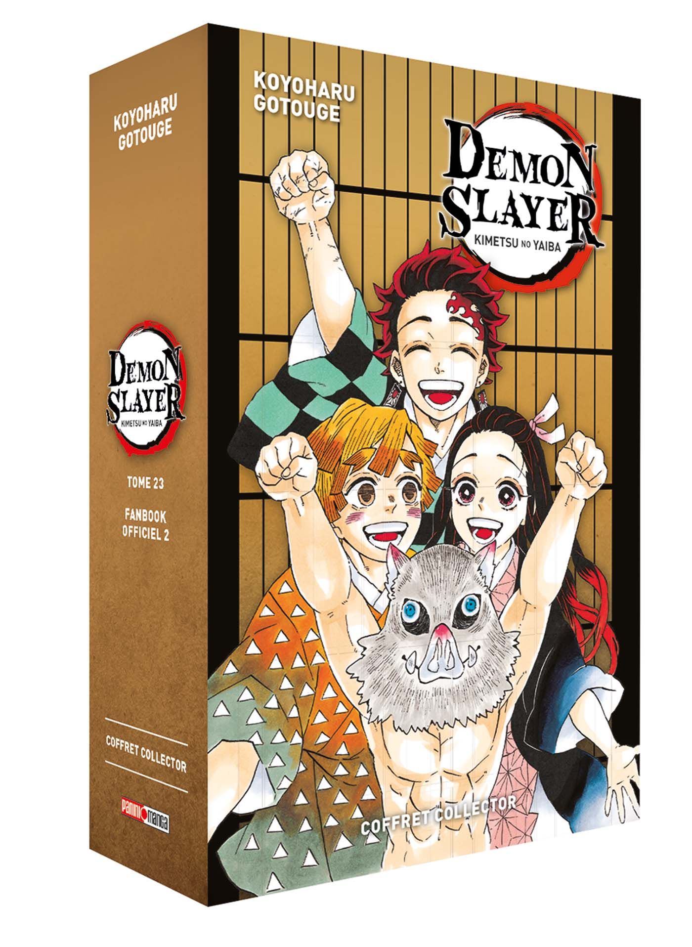 Demon Slayer - Coffret T23 + Fanbook Vol.23