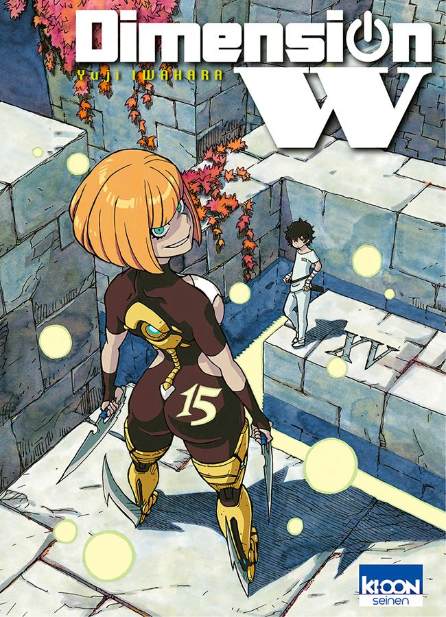 Lot mangas Dimension W Tomes 1 à 3 Seinen Yuji Iwahara Ki-Oon Cowboy Bebop VF 