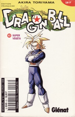 Manga - Manhwa - Dragon Ball - kiosque Vol.63