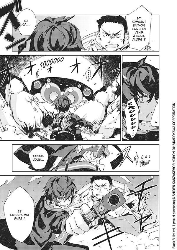 Black Bullet Manga Vol 2 & 3 Kanzaki Morinohon Ukai - Teen