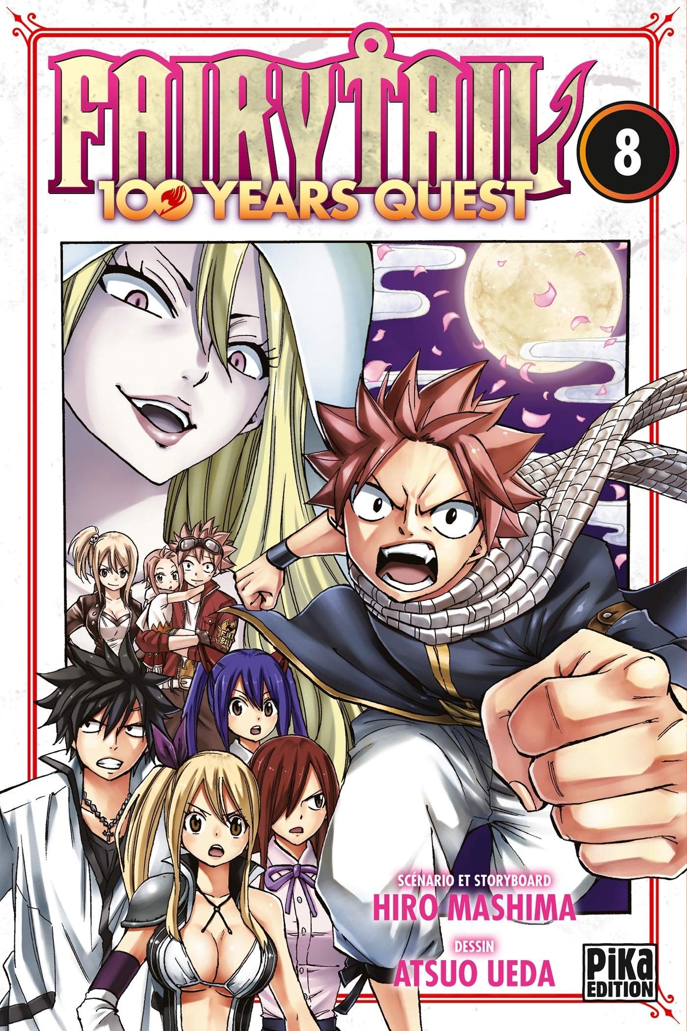 Sortie Manga au Québec JUIN 2021 Fairy-tail-100-year-8-pika