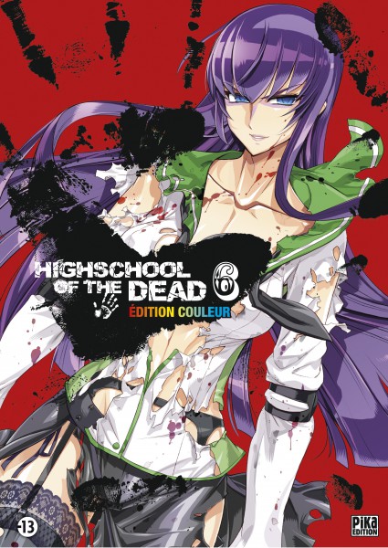 High school of the dead - Couleur Vol.6