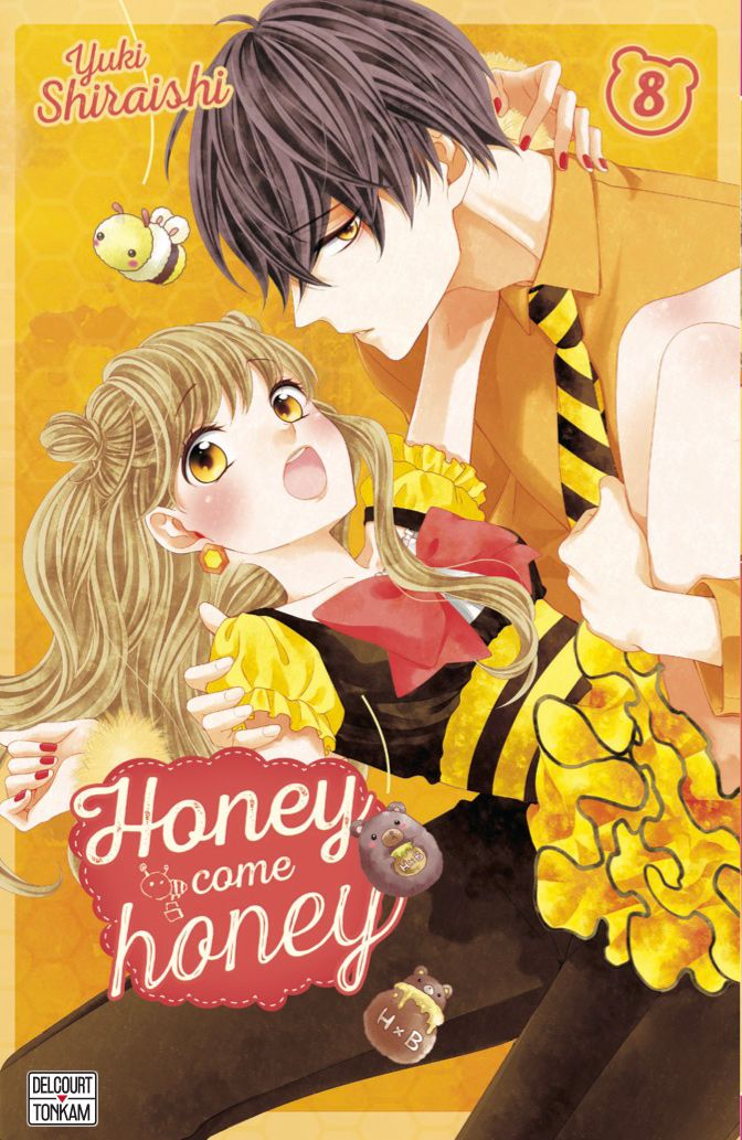 Date de sortie Juin 2021 par manga (en cours d'ajout) Honey-comes-honey-8-delcourt