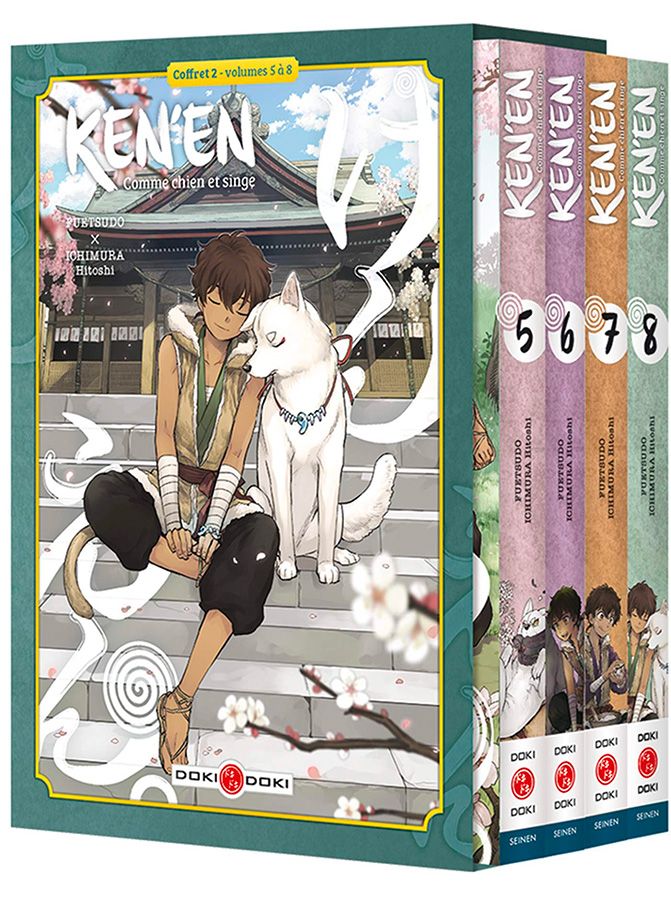 Manga - Manhwa - Ken'en - Comme chien et singe - Coffret Vol.2