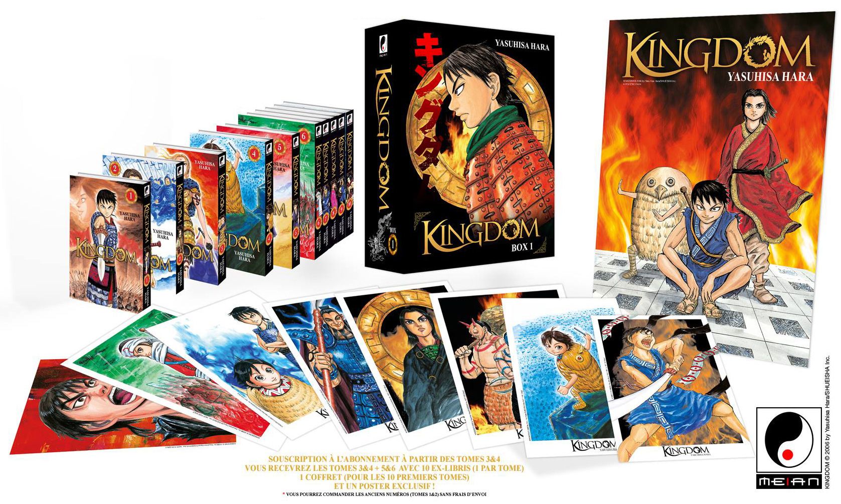 Vol.1 Kingdom - Box - Manga - Manga news