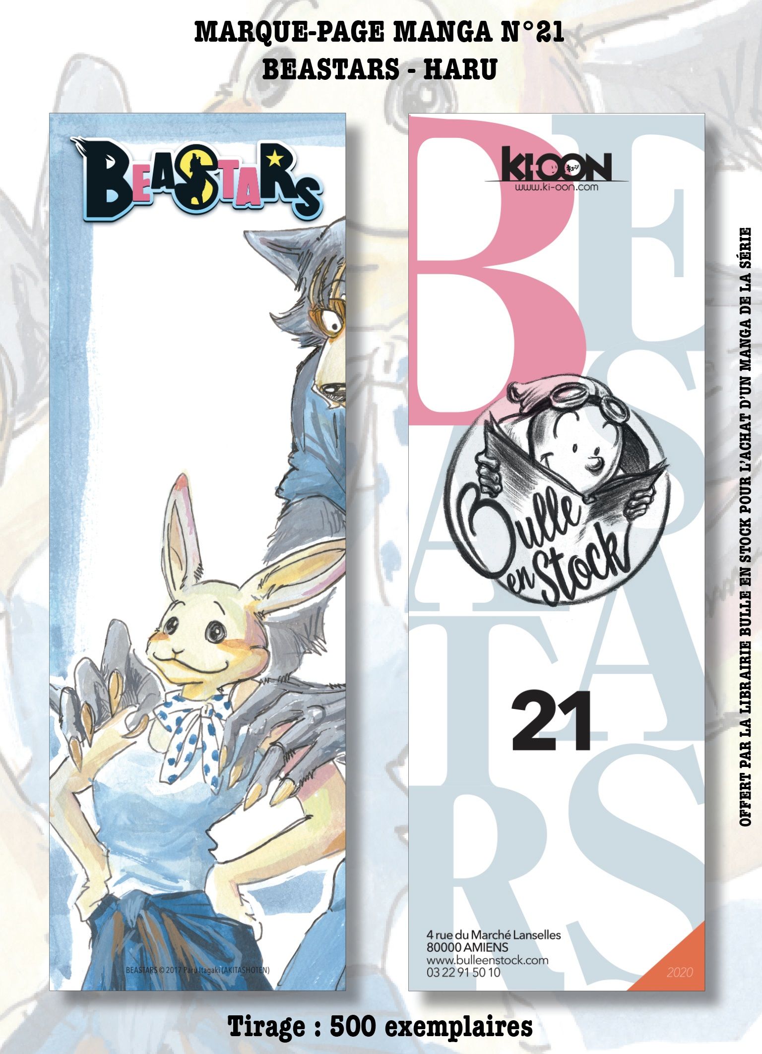 Marque-pages - Bulle en Stock Vol.21