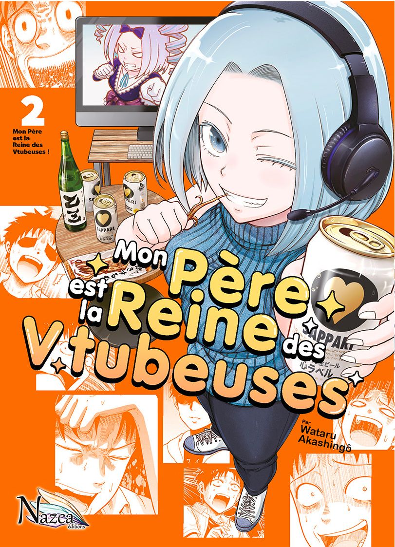 Manga - Manhwa - Mon père est la reine des Vtubeuses Vol.2