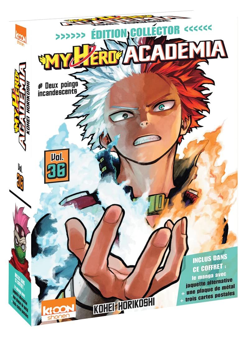 My Hero Academia Manga Collection Complète Couvertures manga My Hero Academia - Collector Vol.36 - Manga news
