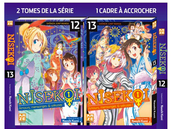 Manga - Manhwa - Nisekoi - Amours, mensonges et yakuzas! - Coffret 12+13