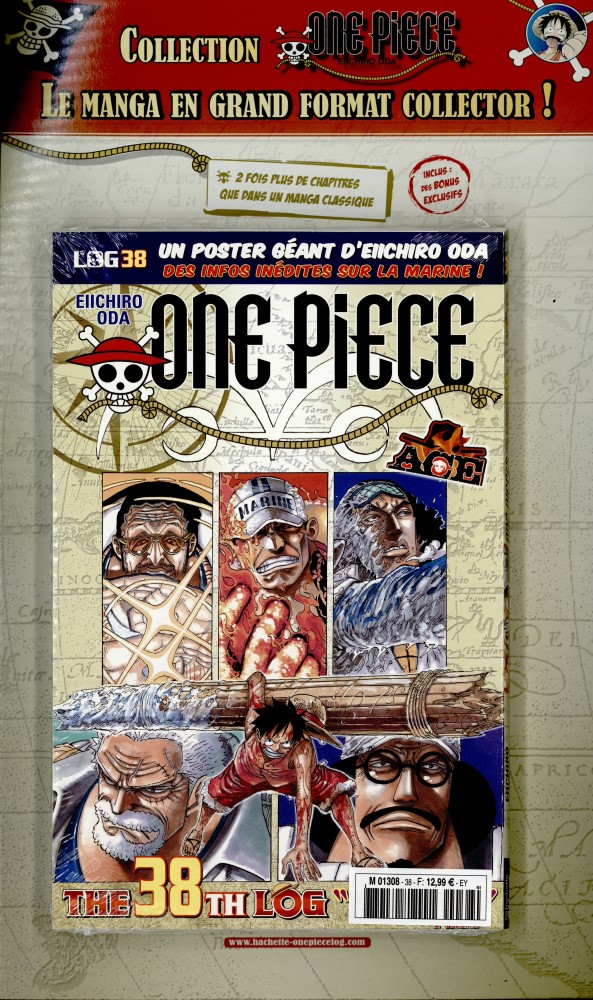 Vol.38 One Piece - The first log (Marine Ford 2ème partie) - Manga - Manga  news