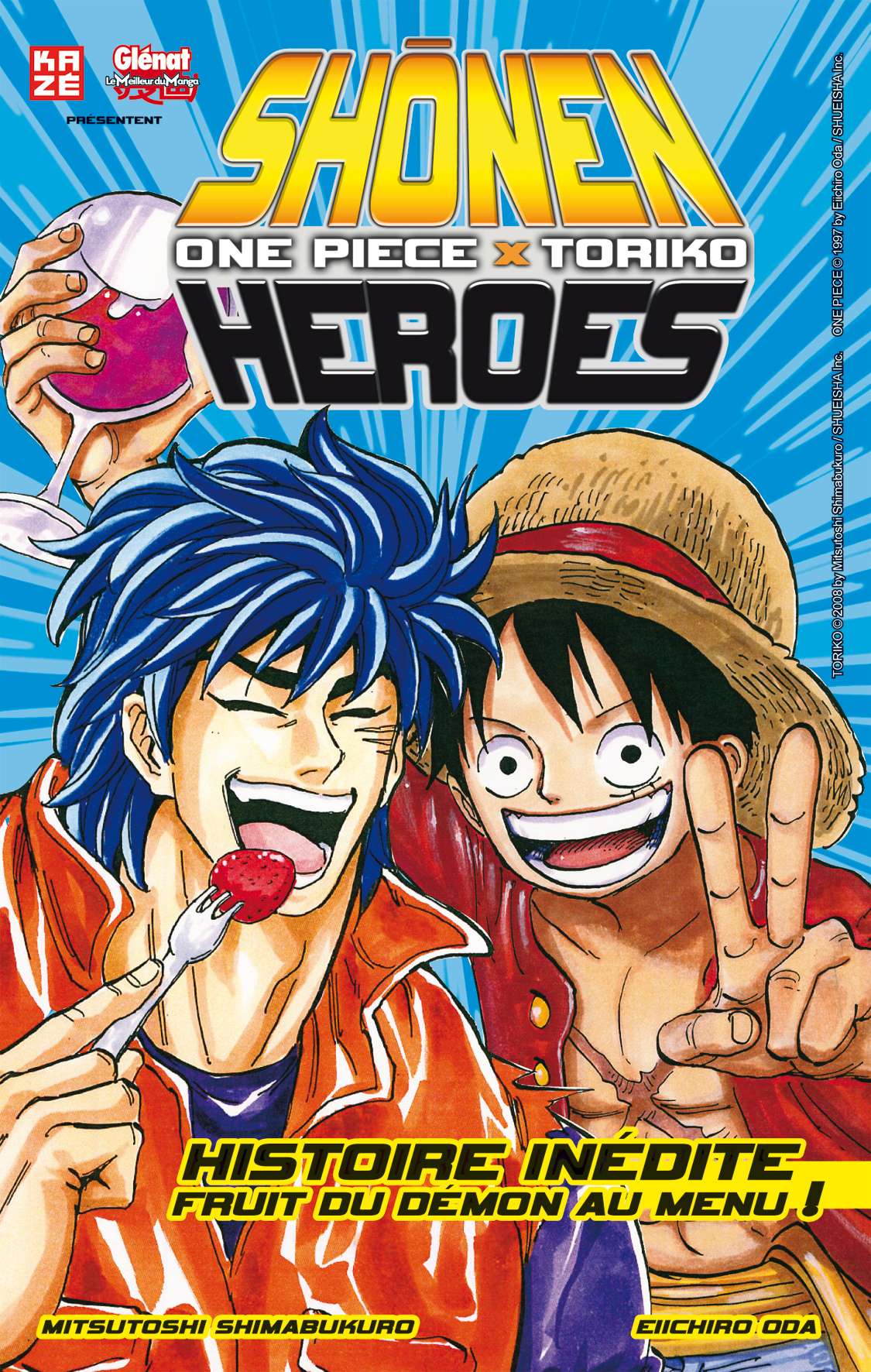 One piece X Toriko - Shonen Heroes - Fruit du démon au menu