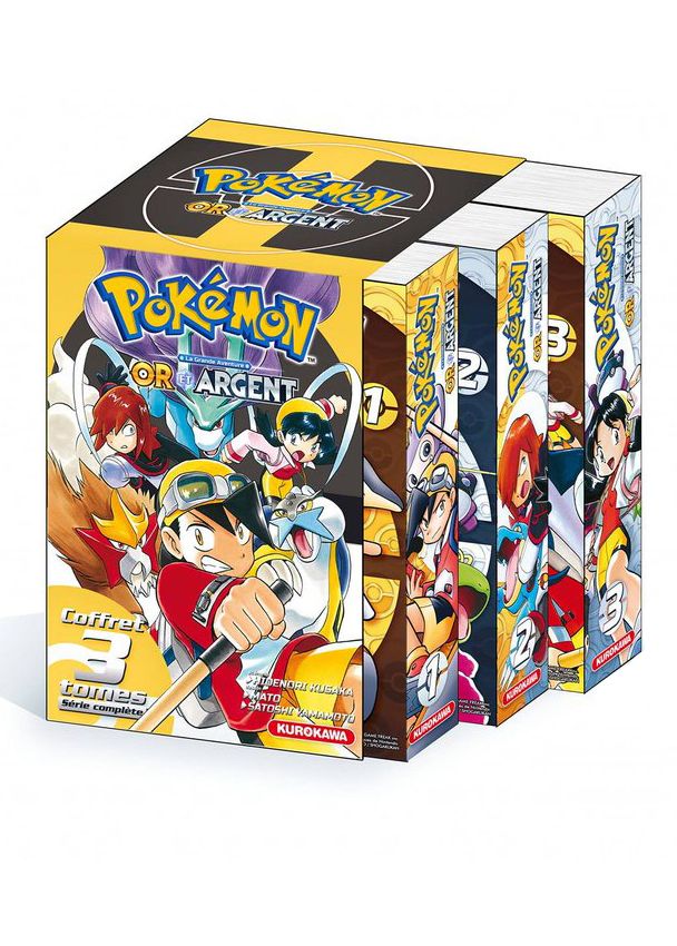 Pokémon - la grande aventure – Or et Argent - Coffret