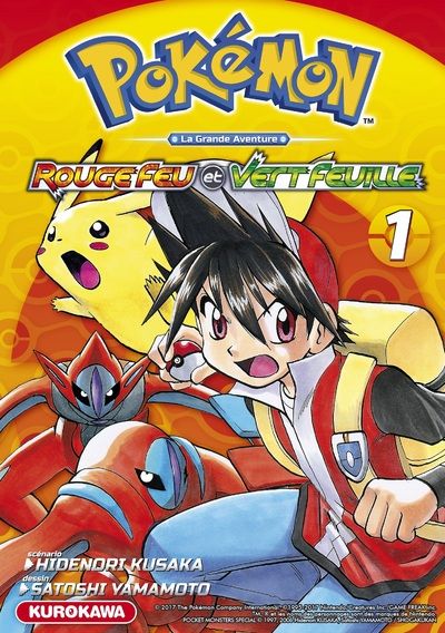 Pokémon - la grande aventure - Rouge feu et Vert feuille / Emeraude Vol.1