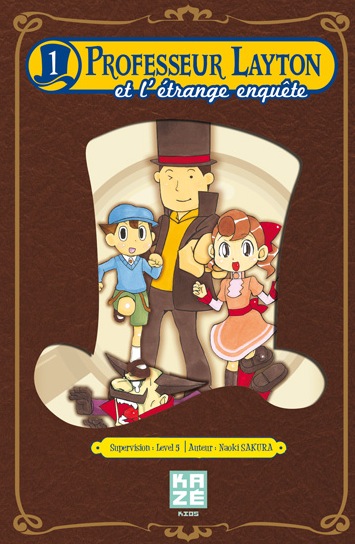 Professeur Layton et l'étrange enquête Vol.1