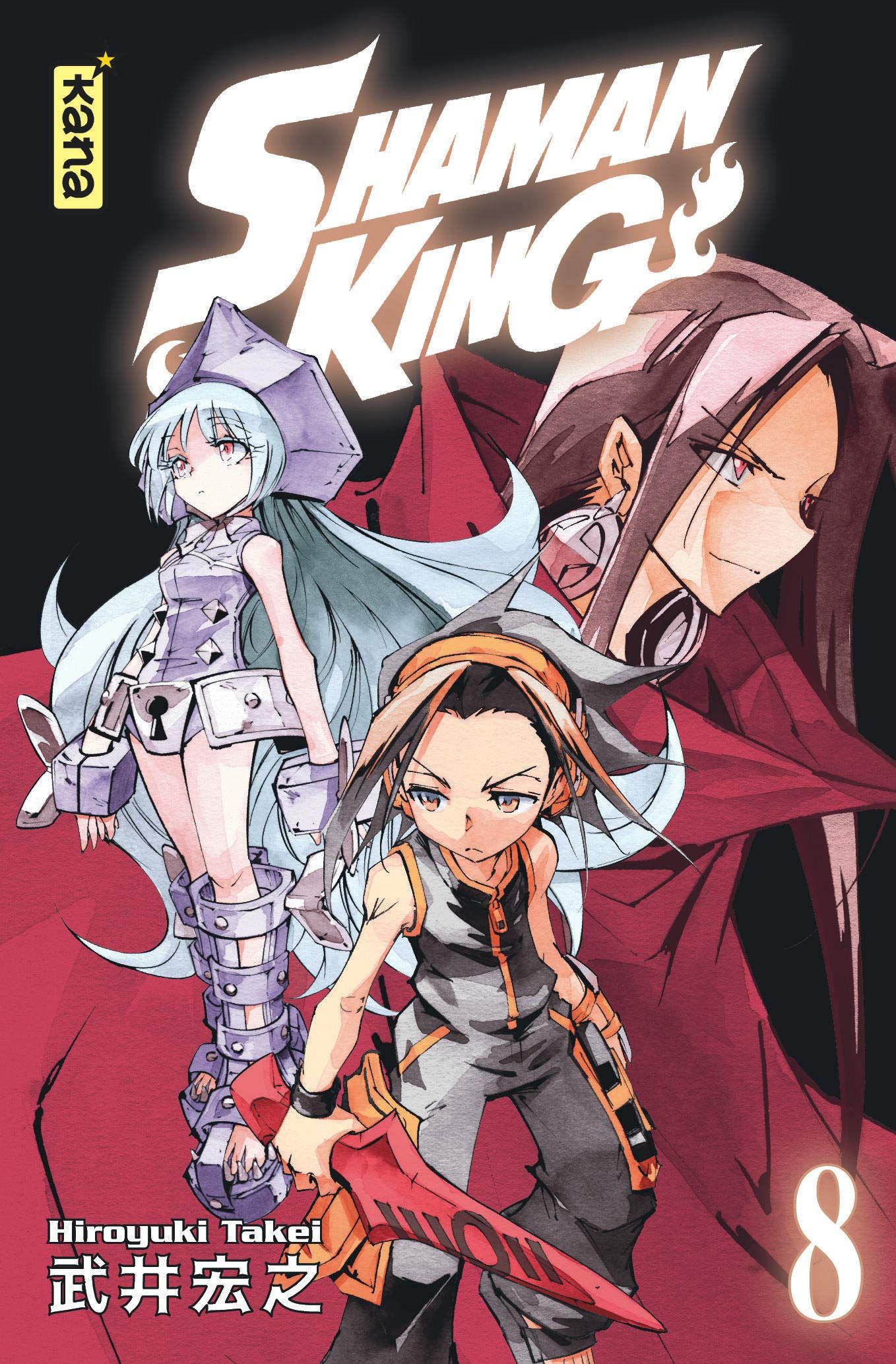 Manga date de sortie au Québec en Juillet 2021 Shaman-king-star-edition-8-kana