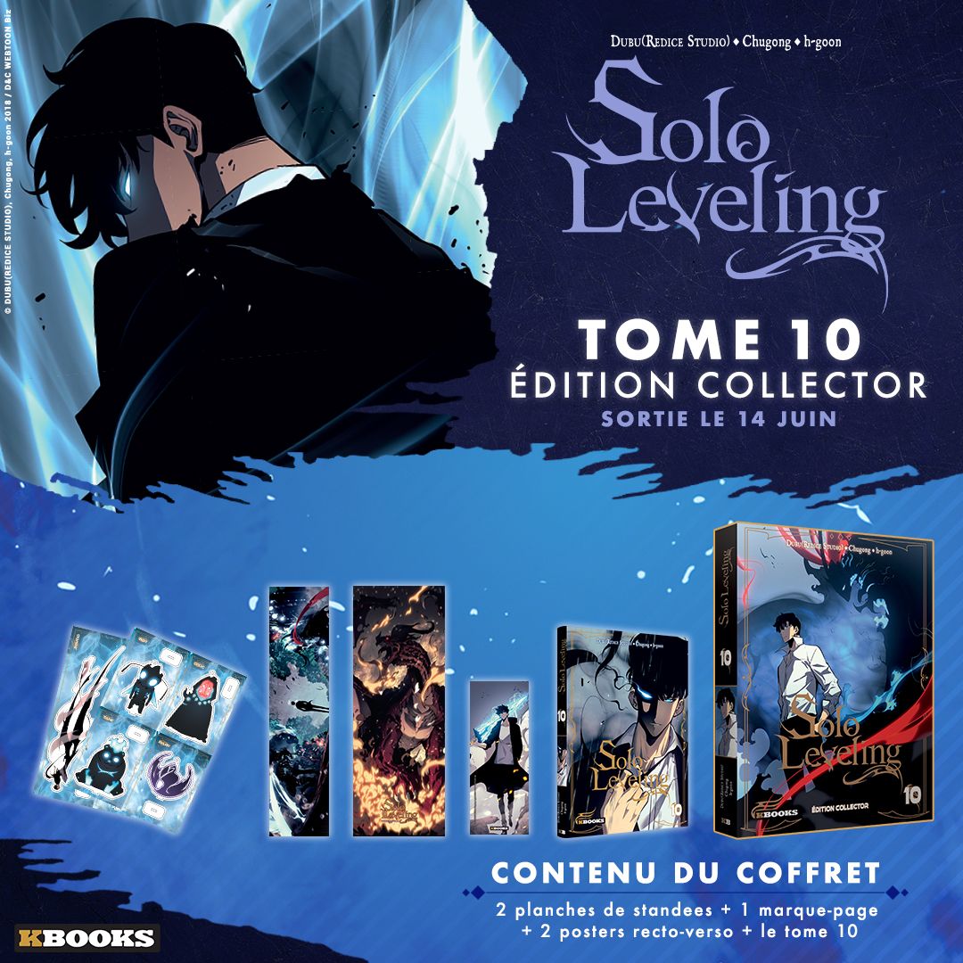 SOLO LEVELING - COFFRET (TOME 07 À 09) (V.F.)