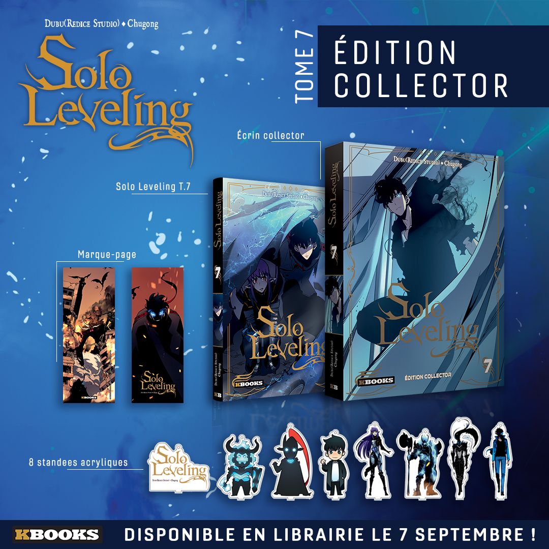 Solo Leveling Tome 3 Edition Collector Une édition collector pour Solo Leveling 7, 15 Août 2022 - Manga news