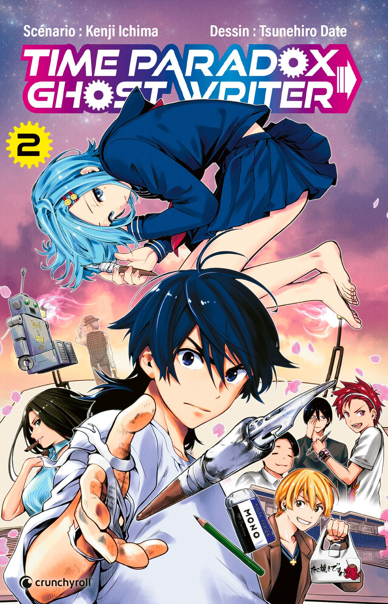 Time Paradox Ghost Writer Vol.2 Time Paradox Ghostwriter - Manga - Manga news