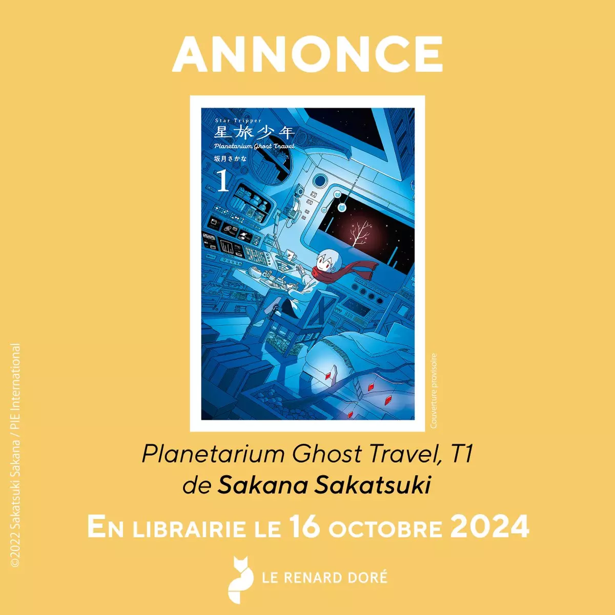 Ghost Travel, nouveau manga pour la collection Le Renard