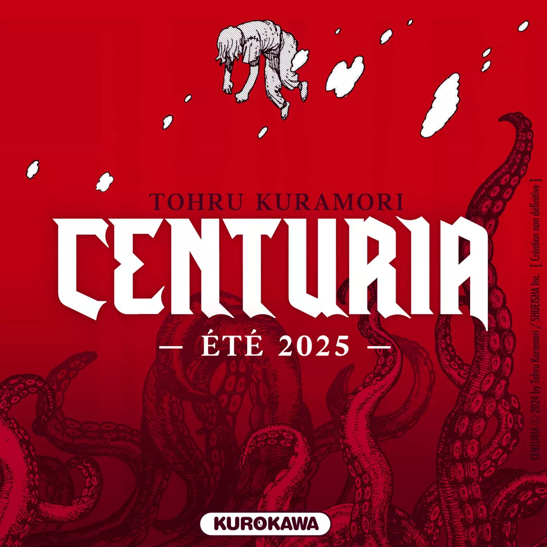 Centuria, nouveau manga de dark fantasy chez Kurokawa, 16 Décembre 2024 Manga news